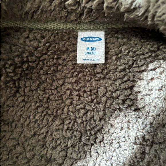 Fleece Front- Zip Up Jacket - Picture 3 of 4